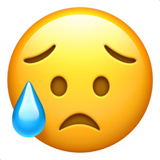 Грустный смайлик