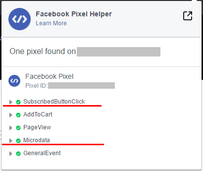 Автоматические события Facebook Pixel