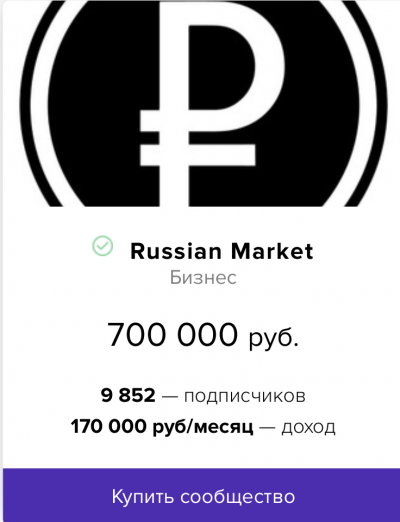купить Телеграм-канал на бирже Trade-groups