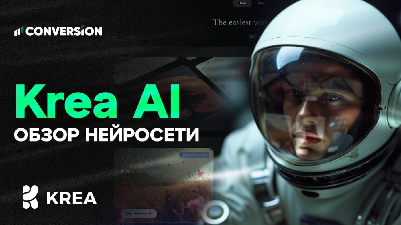 Нейросеть Krea AI: генерируем изображения и видео