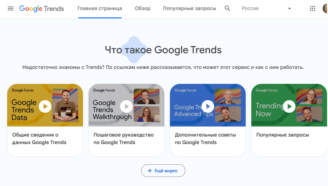 Что такое Google Trends