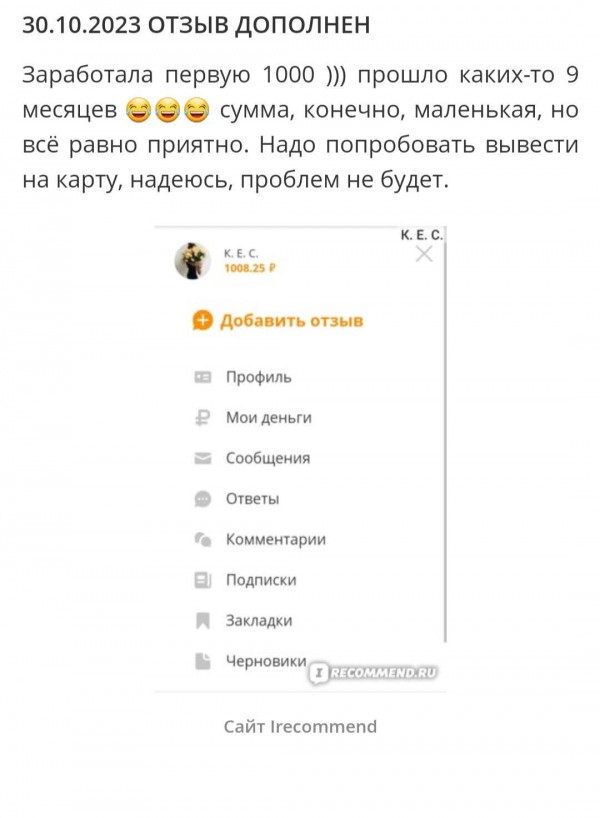 сколько можно заработать на отзывах
