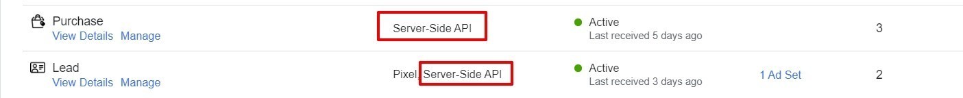 Server Side API Facebook