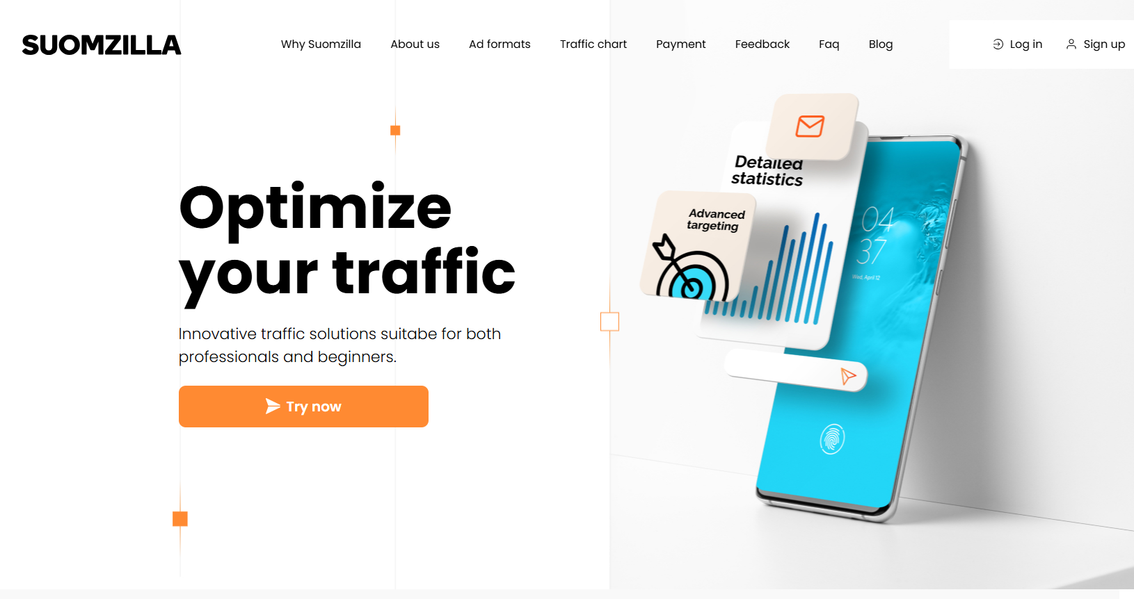 Suomzilla облачная self-service рекламная сеть