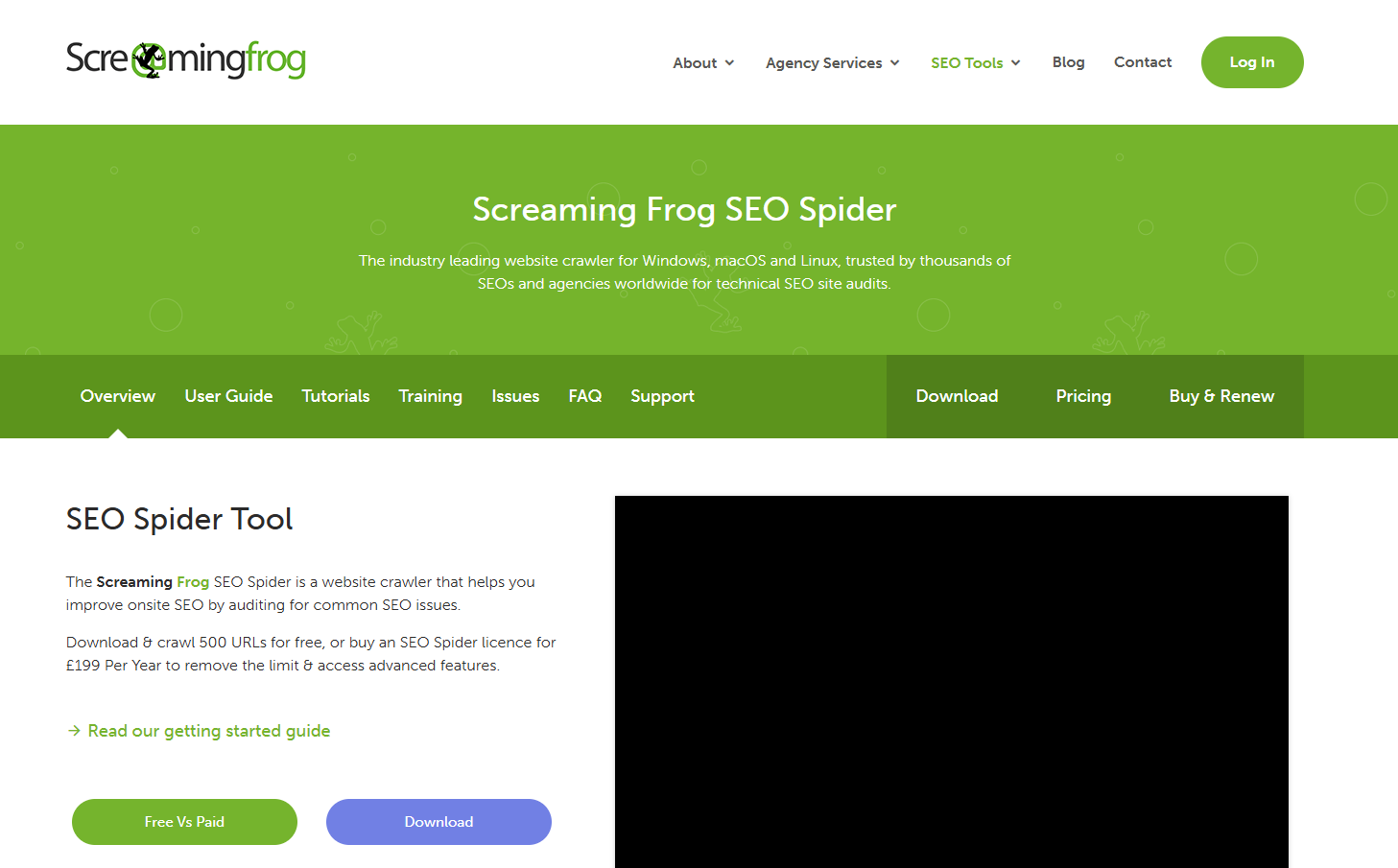 Screaming Frog SEO Spider