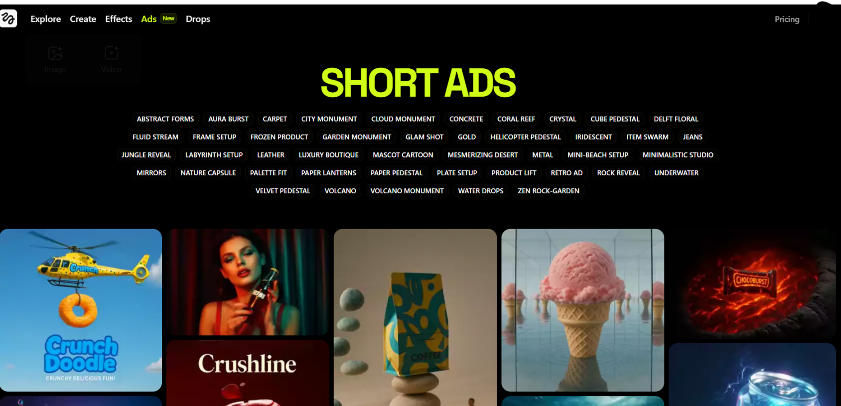 Higgsfield AI Ads