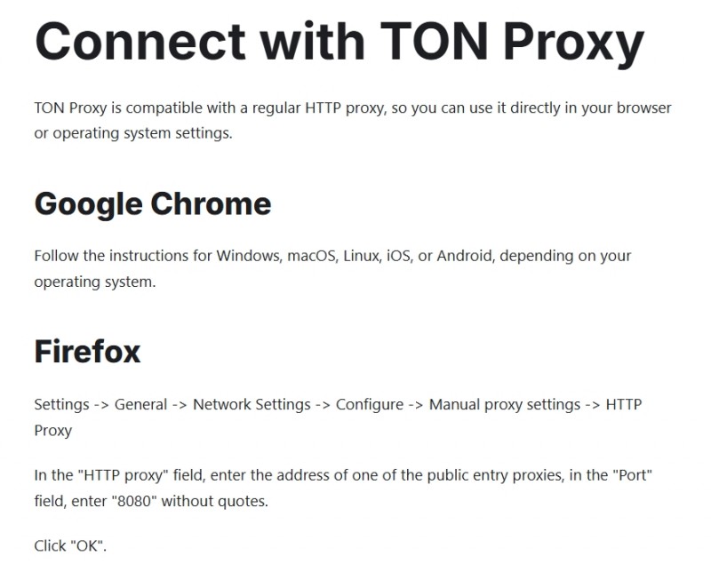 TON Proxy